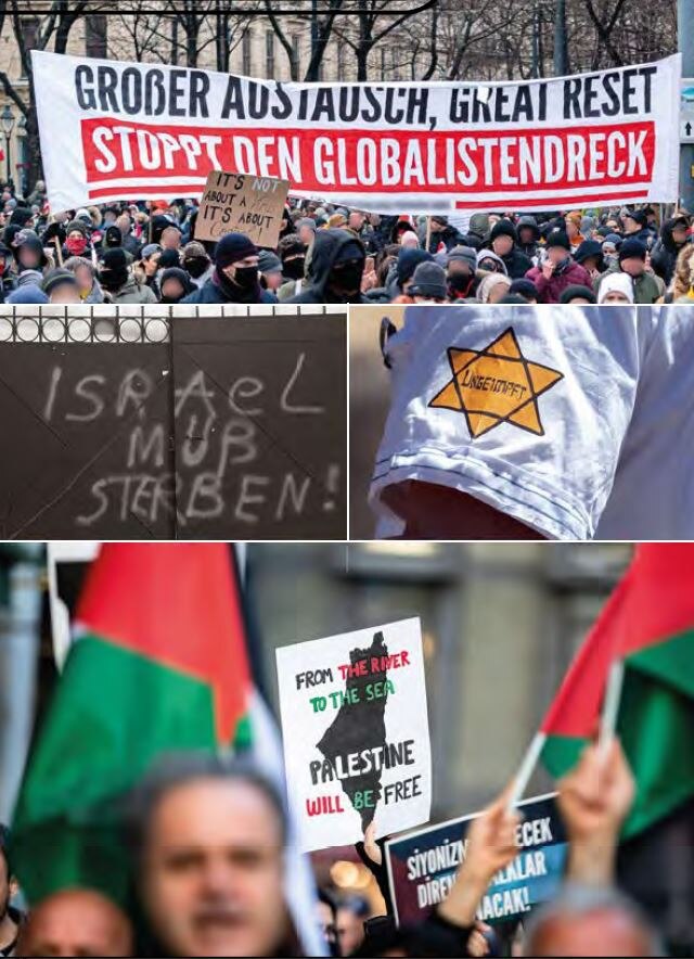 Deckblatt Antisemitismus-Flyer