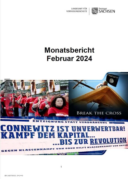 Deckblatt Monatsbericht Februar 2024