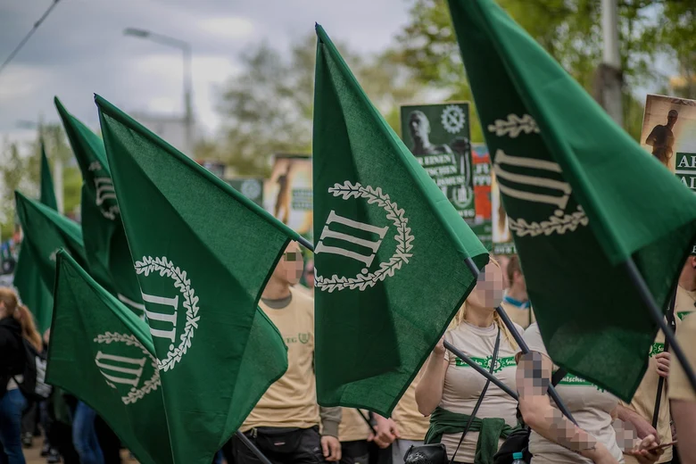 Fahnen des Dritten Weg