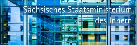 Screenshot der Website des Sächsischen Staatsministeriums des Innern (SMI)